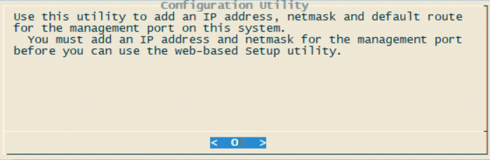 Unable to change the Netmask of management IP