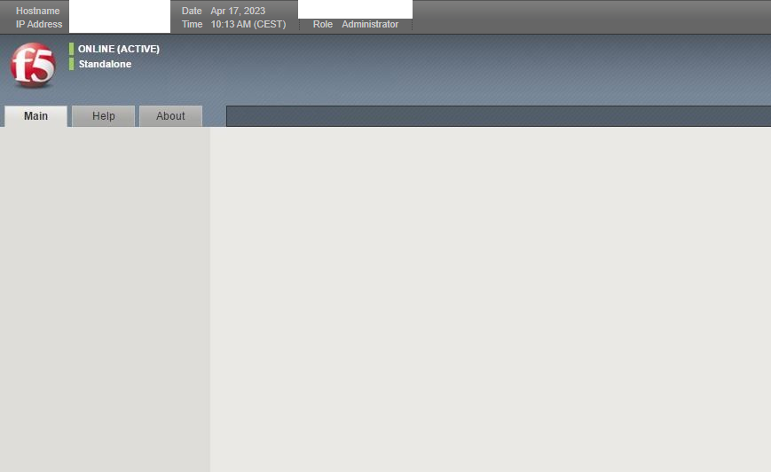 Troubleshooting BIG-IP GUI loading issues