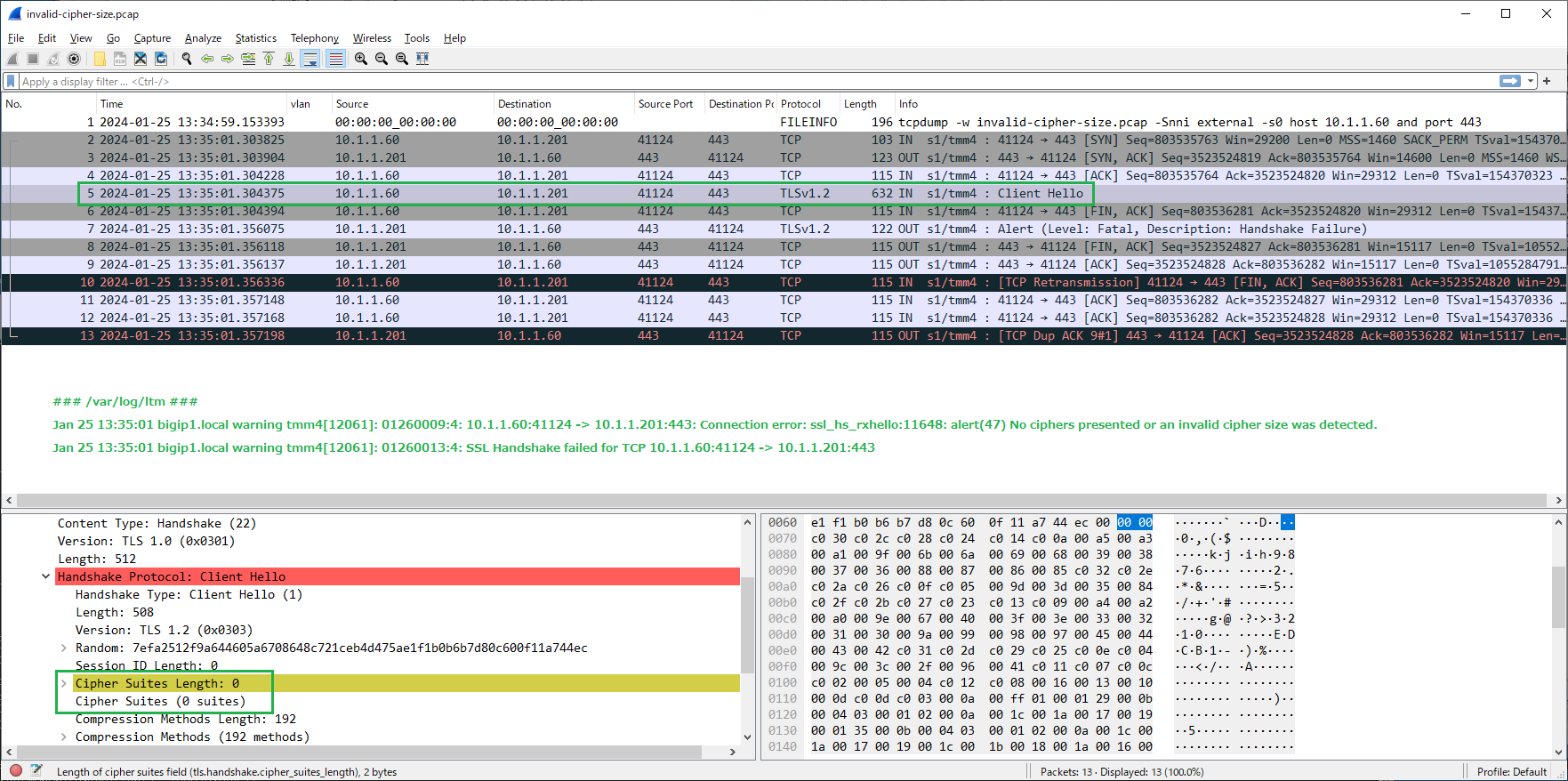 Message: 01260009:4: [client] -> [virtual-server] : Connection error ...