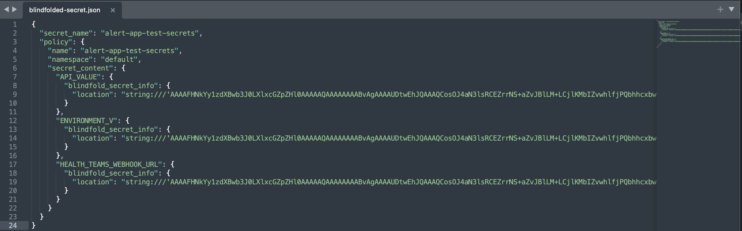 Blindfolding API keys - F5 XC Blindfolded Secrets Script