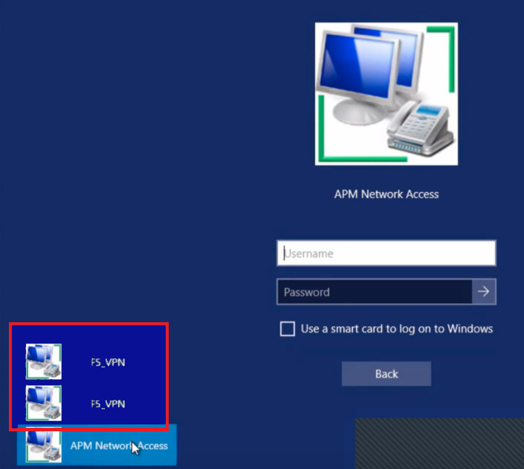 Additional icon on the Windows ''Network sign-in'' logon screen Windows ...
