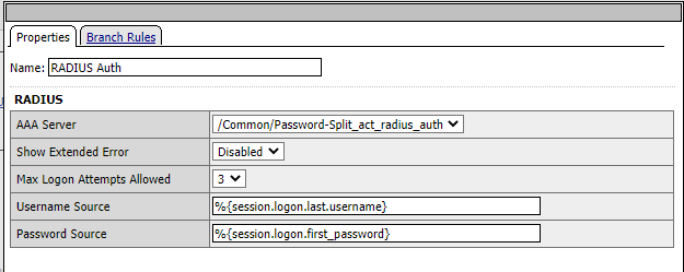 Creating a two-factor authentication access policy for use with the ...