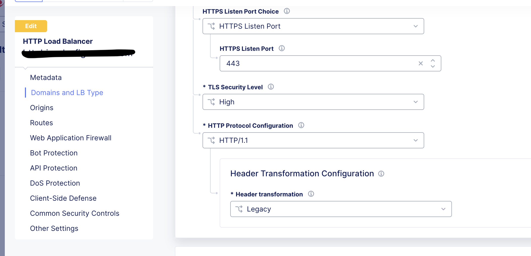 How to configure Header Transformation on F5® Distributed Cloud?