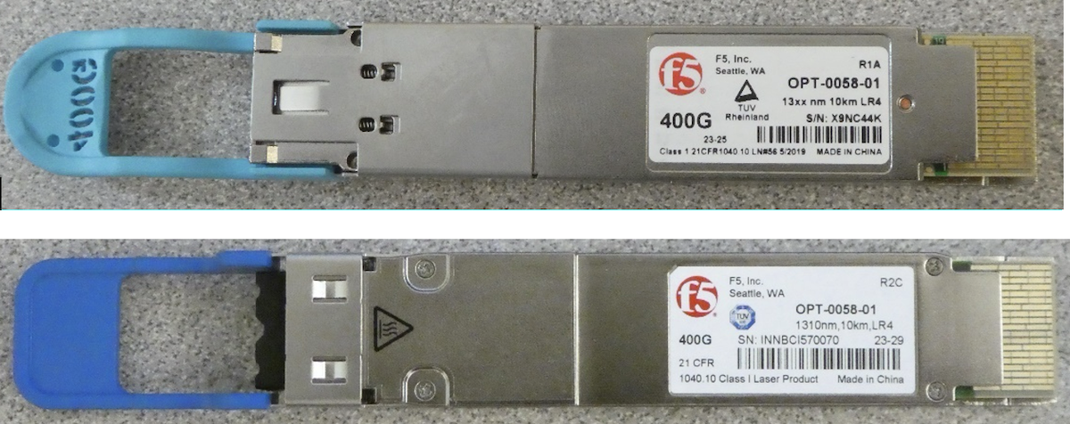 Specifications of the Fiber Gigabit Ethernet SFP, XFP, SFP+, QSFP+
